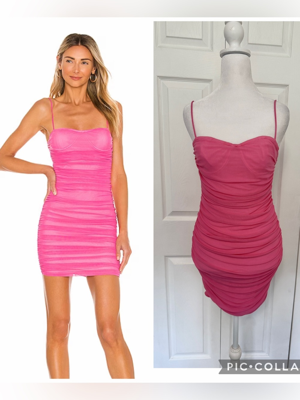 NWT SUPERDOWN Emmie Mesh Mini Pink size small